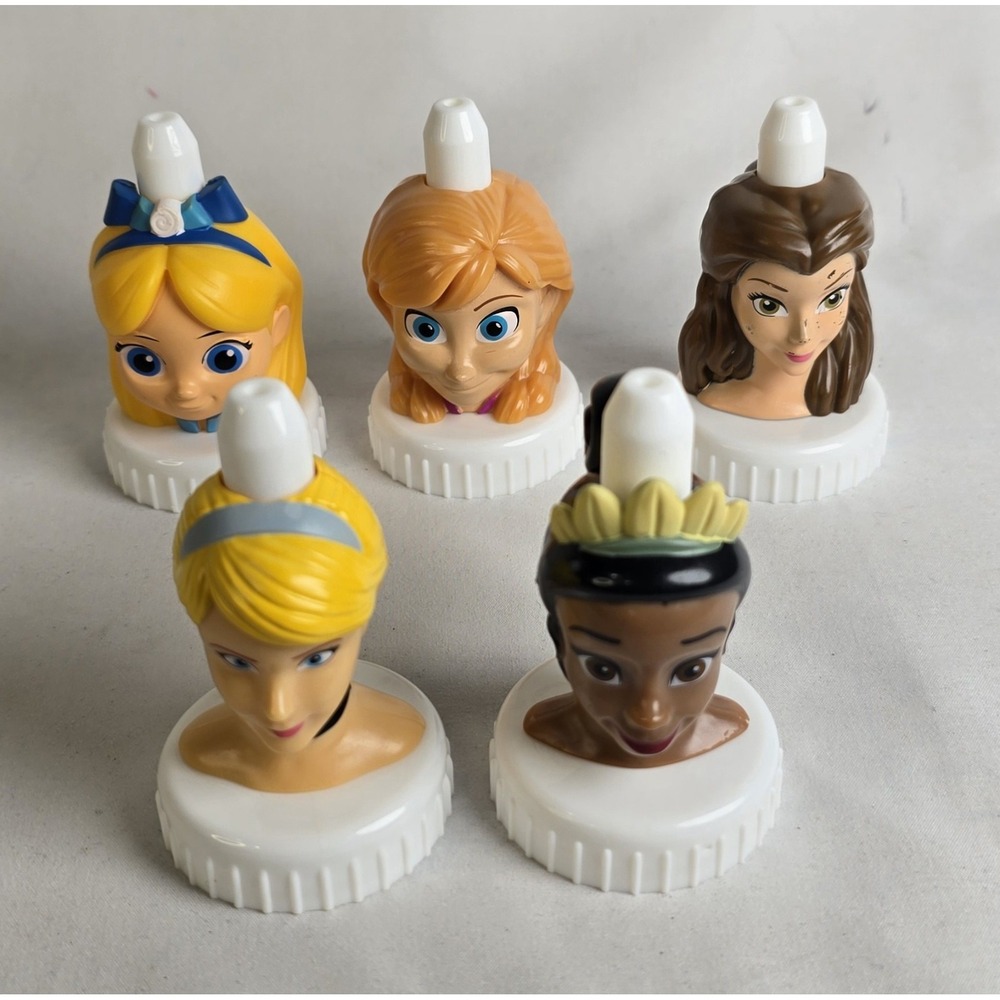 Girls Good 2 Grow Juice Toppers Lot Of 5 Bell Anna Cinderella